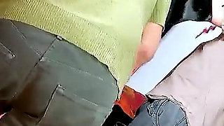 Bondage ebony girl Noe Milk gets fucked by old man with big cock