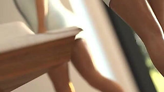 Sensual Massage Escalates Into Passionate Lesbian Squirting - the Office - Part 7 - Damaged Coda - by Porn Game 4u