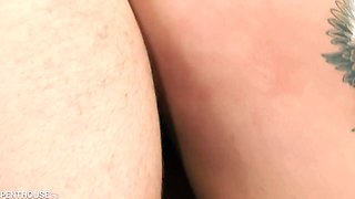 Gabbie Carter's Brunette Curves Mesmerize in Mature Hardcore Passion