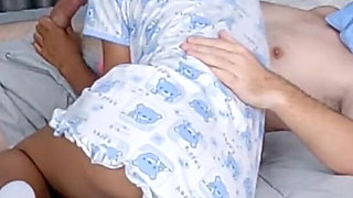 Stepdaddy, I'm scared of the storm! Anal only