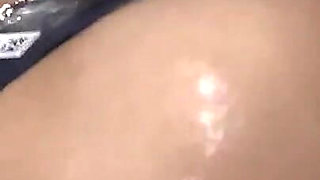 Oiled Girl Has Sex in the Swimming Pool