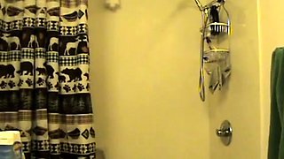 Daddy's Brief Shower Masturbation