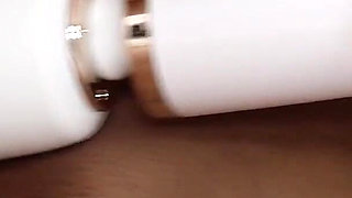 Ebony Teen Romy Indy Gets Her Pussy Covered in Hot Cum