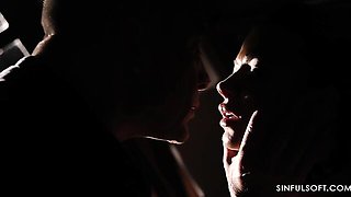 Shalina's big tits action