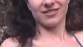 Vintage Hairy Girl Big Labia Sloppy & Messy! Lena