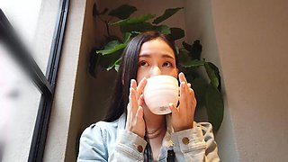 My girlfriend wants sex: Blowjob, Doggy  Asian Porn