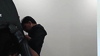 Double Glory Hole and Fan Fuck
