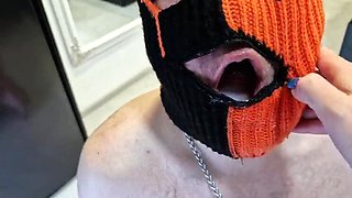 Hot Dominatrix Nika Makes Slave Deep Throat Her Strapon - Cum in Mouth Femdom Training