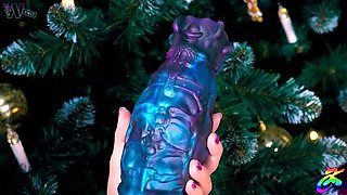 Ksu Colt's Insane Anal Christmas - Big Tits Blonde Gets Hardcore Strapon Fuck in 4K