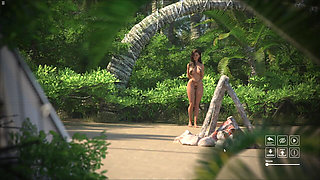 Ivy and Reily Having Some Fun on the Beach