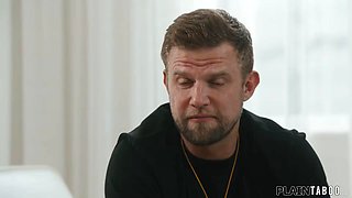 Vince Karter and Lawson Jones Pound Pregnant Girlfriend Sophia Burns in Hardcore Threesome to Hide Cheating