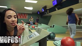 Babe Gaby Ortega Put On a Public Show Right in the Bowling Alley