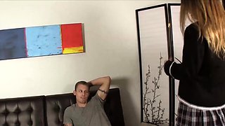 Dava Foxx has to make her step-son, Sean, take college more