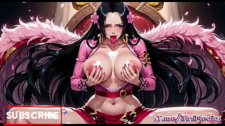 Boa Hancock Sensual Tease - One Piece Pirate Empress Hot Bikini