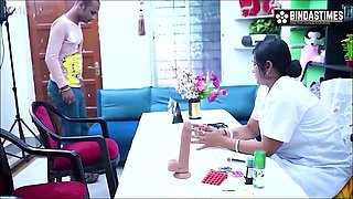 Riya captivates with sultry, hot doctor passionate allure