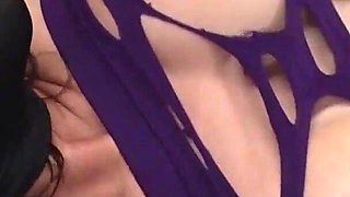 Seductive Brunette Babe Vibed and Fucked to Explosive Facial