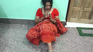 Beautiful Indian Bengali saree wali bhabhi blowjob cum out in mouth