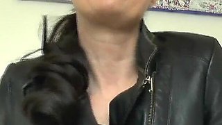 Sniff Slave Geraldine's Panties and Masturbate! Lady Victoria Valente