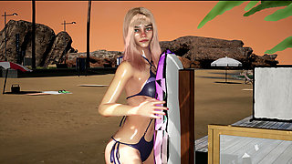 Lovly Girl Fucked at the Beach