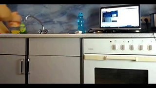 Sexydea's Sultry Kitchen Tease Watch Me Flaunt My Irresistible Assets!