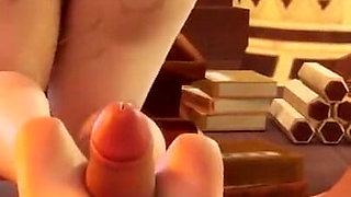 Ganyu Cocogoat Gives You a Silky Footjob Till You Cum - 3D POV Genshin Impact Animation