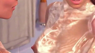 Whispers of Desire: Wet Soapy Moments for the Sexy Babes in the Shower - Episode 43