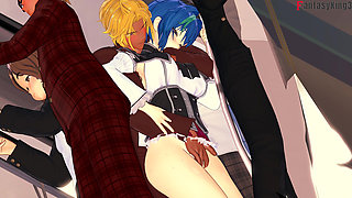 Xenovia betrays Koneko by fucking her boyfriend - DXD NTR Madness Series