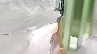 Fetish Bathroom Golden Rain Shower Cum