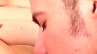 British Housewife Polishes a Man's Pole with Her Wet Shaved Pussy