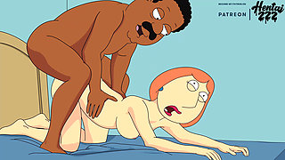 Lois Griffin Fucked by Brown Cleveland Full Video