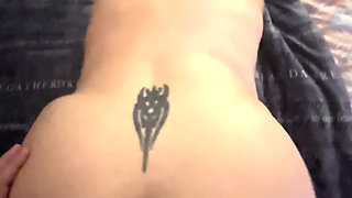 Real Amateur Stepdaughter Squirts Hard Begging for Stepdaddy Creampie - Multiple Intense Orgasms