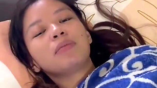 Filipina Viral - Stepbro Caught 18yo Pinay Masturbating Tight Hairy Pussy Then Fucked Hard Creampie