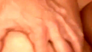 The Bootylicious Slut in a Red Bikini Is Horny Af and Covered in Hot Cum.