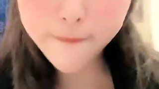 Emo teen on solo webcam masturbation