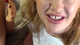 Hot Sex Cucquean Wife Masturbating While Husband Fucks the Real Sex Doll