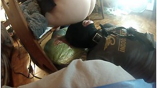 Submissive Husband-face Sitting Ass Worship