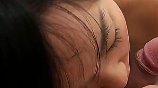 Step Father Masturbates Skinny Asian Teen Pussy Mayu and Fucks Her