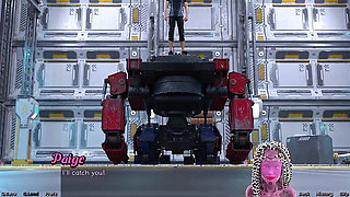 Stranded in Space - First Kiss with Red Head Haylee