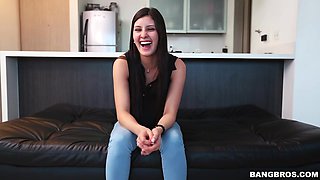 Twenty Year Old Colombian Babe Gets Properly Fucked