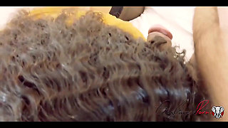 Agar My Neighbor Asks Me for Help to Get Pregnant and I Fill Her Pussy with Milk Until It Drains - Full Video