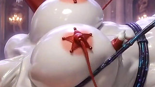 3D Hentai Cowgirl Doll - Smart Ropes Control & Float Ahegao