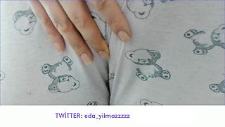 Rubbing Pussy with Pajamas- Cameltoe