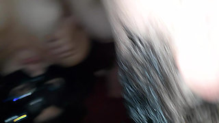 old men kissing young girl close up