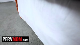 Cheating big breast halloween cougar juggles on my pecker all day long - pervmom halloween off the hook