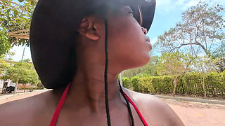 Stepdad I Almost Fell on My Cute Face for That Cock Crowing Golden Shower Exposing My Pierced Black Nipple Boobs - Mastermeat1