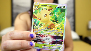 Opening Leafeon Booster Box