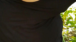 Exclusive fuck of a milf sex machine in a park near the airport