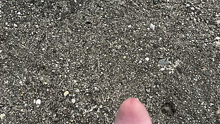 I treated the tourist to the sea with a natural protein shake. With dirty talk