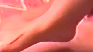 Barefoot Trampling on the Plaid Bed - Mistress Walks All Over Her Foot Slave