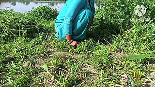 Fucked My Stepsister-in-law in Doggy Style in a Mustard Field on the Ganga Bank